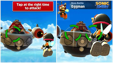 SONIC DASH BOSS BATTLE EGGMAN VS CHARMY GAMEPLAY WALKTHROUGH PART 14