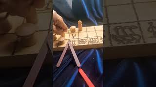 Senet board game handmade