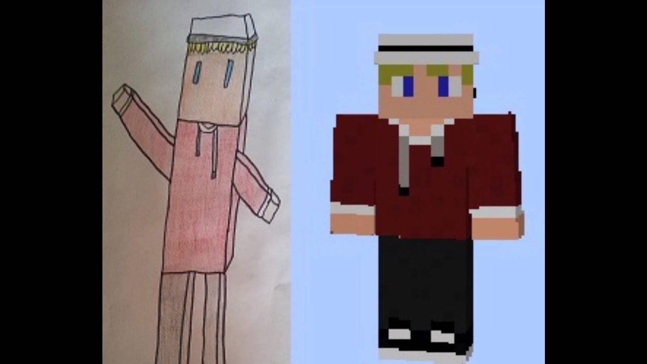 Minecraft Skin Draw --- Maron98