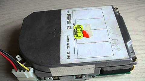 NEC D3142: Festplattensound - Test 1