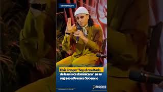 El artista explicó que su sueño de venir a la República Dominicana se concretó a los 17 años