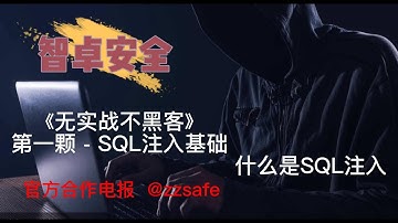 《无实战不黑客》第一颗 - SQL注入基础（什么是SQL注入）