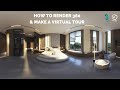 How to produce 360 Panorama photos in 3ds Max & V-Ray and create a Virtual Tour