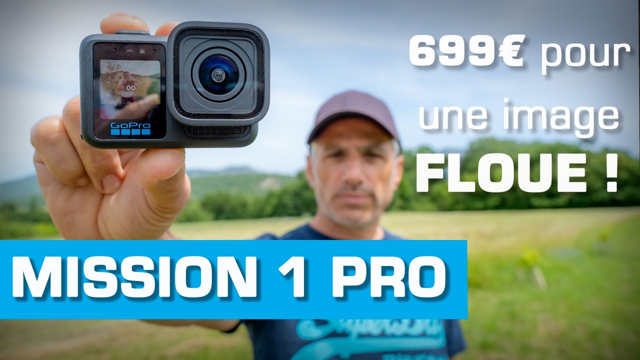 GoPro MISSION 1 PRO : 699€ pour une image FLOUE !? Comparatif DJI ACTION 6