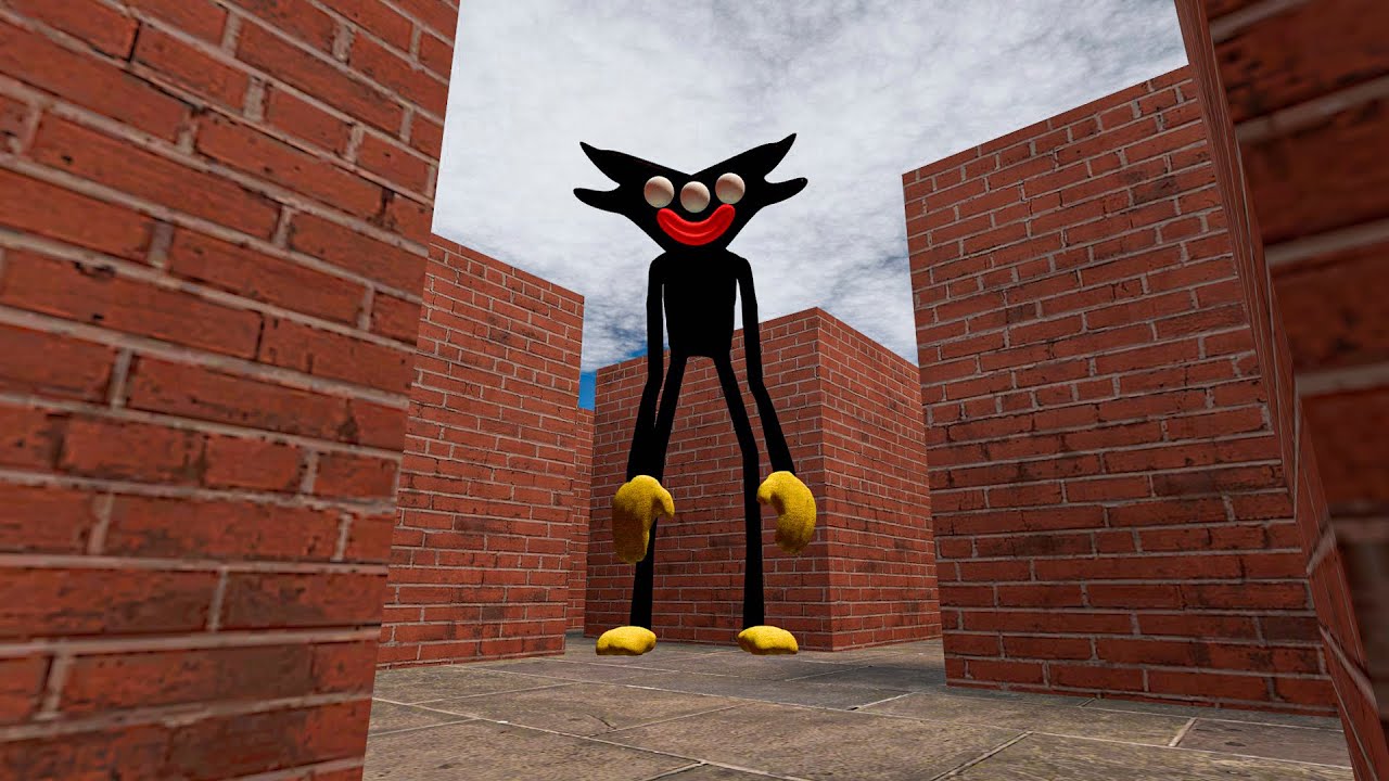 try to run away from Killy Wily poppy in maze...