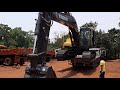 VOLVO EC210D  unloading