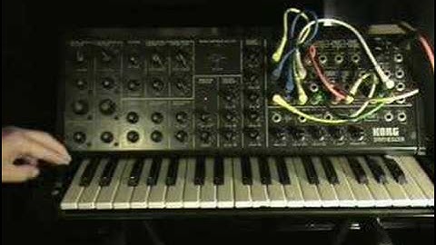 Korg MS-20 - Endless space loop