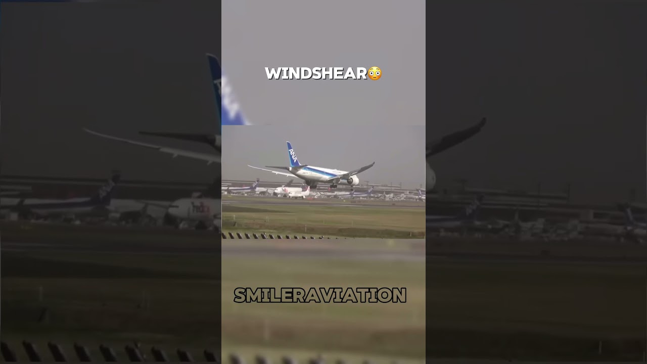 Windshear vs plane