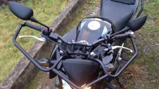 Honda cb500f 2013 walking around