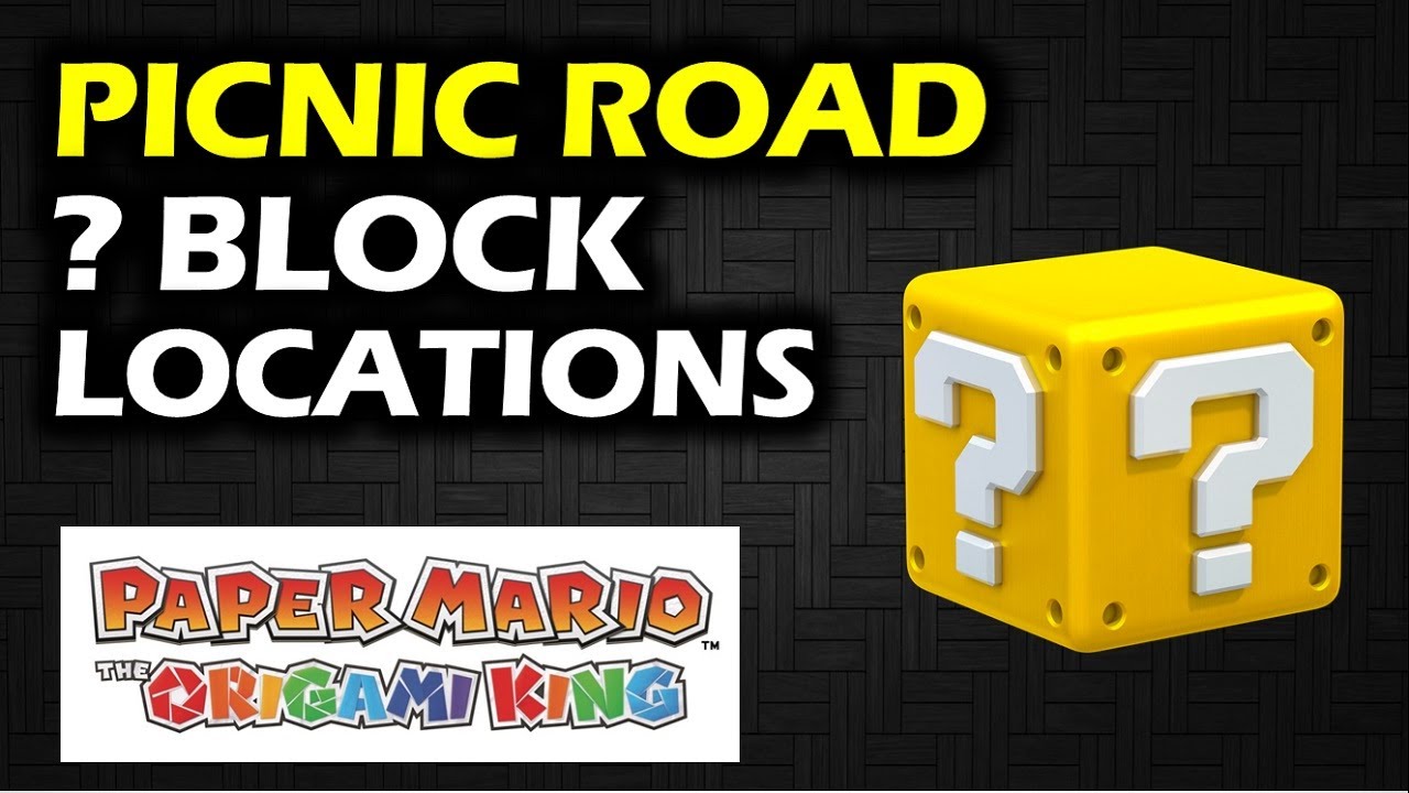 Picnic Road All ?Block Locations Collectibles Paper Mario the