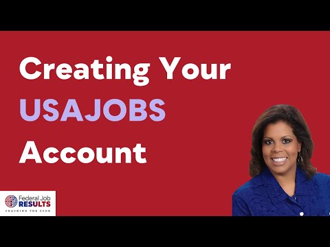 Creating Your Account Profile on USAjobs.gov