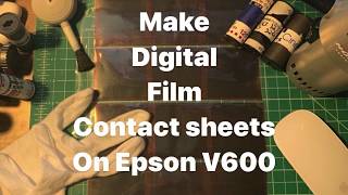 How To Make Digital-Film Contact Sheets