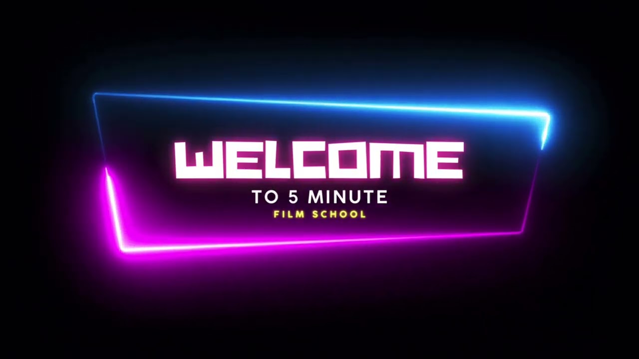 Welcome to 5 minute Film School
