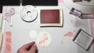 Video #062 Fabulous Flamingo Awesome Card  Stampin' Up!