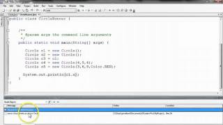 Introduction to Classes 3/8 - Circle Class Design