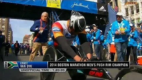 Van Dyk and Mcfadden wins 2014 Boston Marathon, Wh...