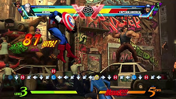 ULTIMATE MARVEL VS. CAPCOM 3 Vergil sword loops