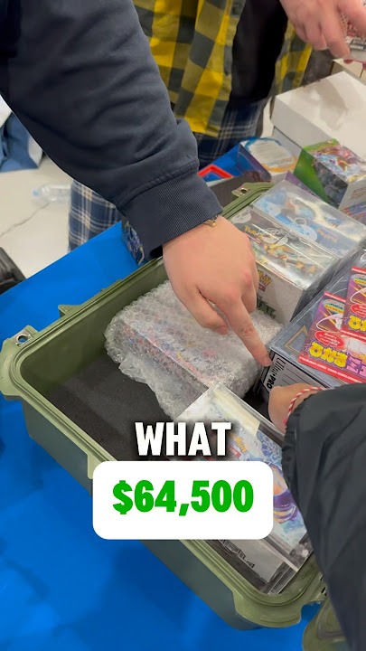 $65,000 In Pokemon Cards!