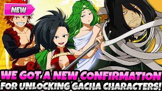 WE GOT A BIG CONFIRMATION FOR UNLOCKING GACHA & FUTURE CHARACTERS! IS IT BETTER? (MHA Ultra Rumble