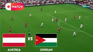 JORDAN vs AUSTRIA | World Cup 2026 Match Simulation | eFootball PES 21 Gameplay screenshot 2