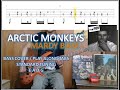 Arctic monkeys  mardy bum bass cover  play along tabs