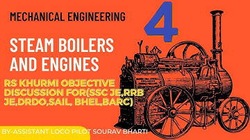 LECTURE-4||STEAM BOILER AND ENGINES||FOR ALL TECHNICAL EXAMS||RS KHURMI OBJECTIVE DISCUSSIONS||