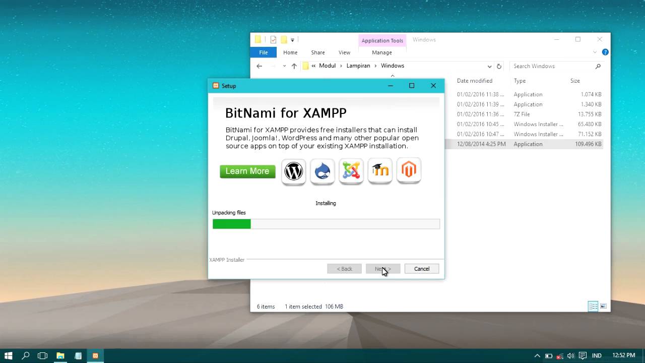 Install Xampp Windows - YouTube