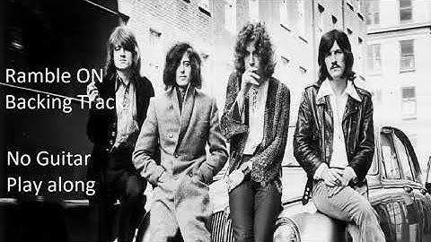 Thumbnail of Led Zeppelin Ramble On Backing Track (no Page) Play Along on Guitar