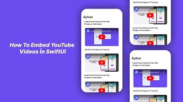 How To Embed YouTube Videos İn SwiftUI