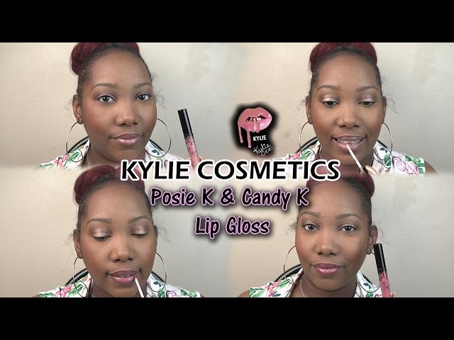 New Kylie Posie K And Candy K Lip Gloss + Kylielipkit Matte Singles -  Youtube