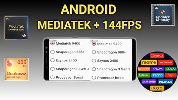 Ontgrendel 120 fps Android + Mediatek 144 fps zonder root 100% werkend | Max FPS, vertraging opge...