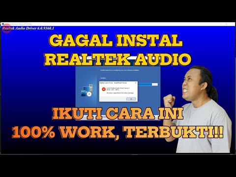 How to Install Realtek HD Audio Driver - Error Code 001 - Windows 10 ASRock Tutorial