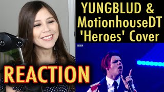 YUNGBLUD with MotionhouseDT 'Heroes' - REACTION | Team GB Homecoming Concert 🇬🇧