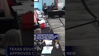 Full Texas education board approves controversial new social studies curriculum for public high schools Update