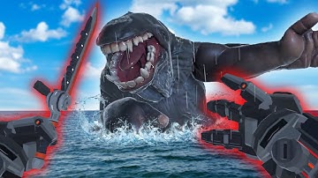 Fighting GIANT KAIJUS in a MECH SUIT!? - Kaiju Battle Simulator VR