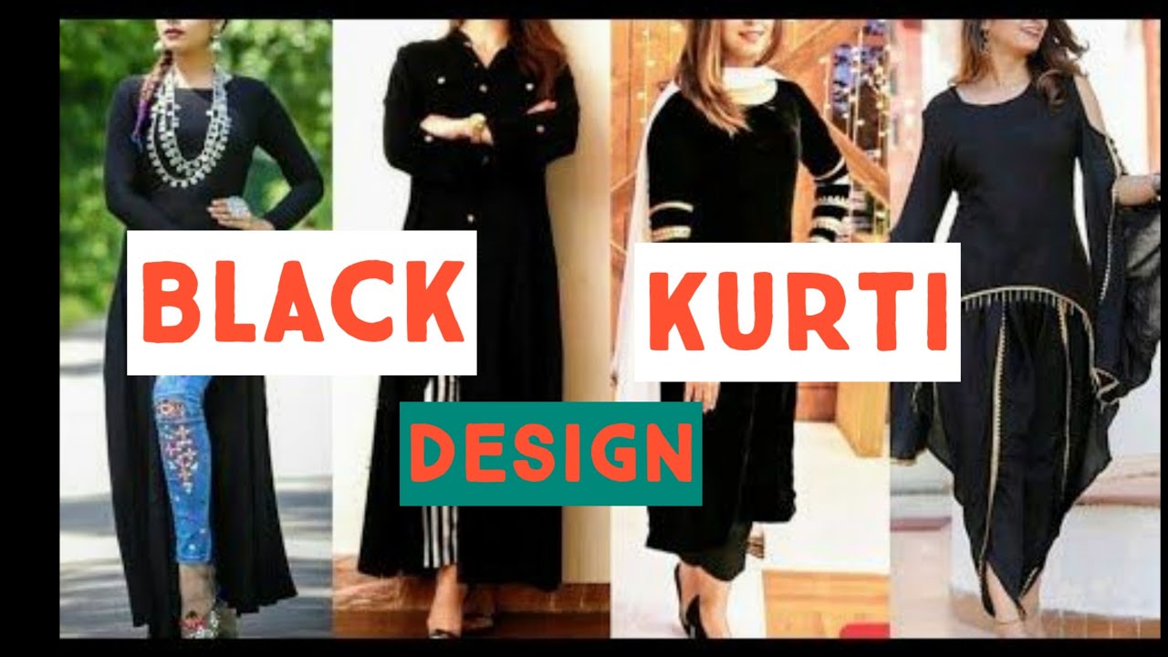 Buy Womens Solid Short Kurti Black Xl Black Online | Craftsvilla