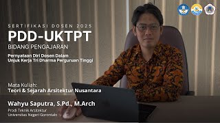 Pdduktpt Bidang Pengajaran  Wahyu Saputra  Universitas Negeri Gorontalo  Serdos 2025