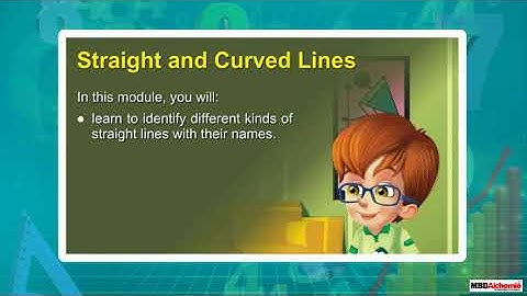 Math | Class 2 | Lines and Lines | Straight and Curved lines