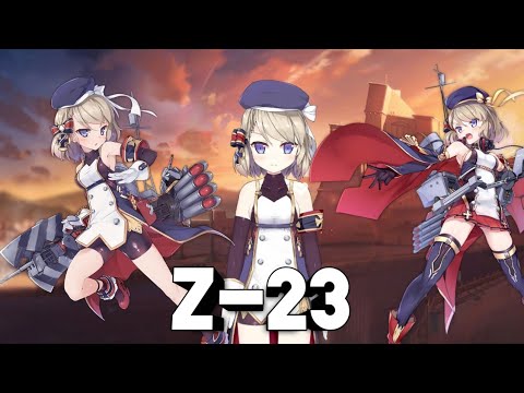 Z-23 Azur Lane Behind The Waifu