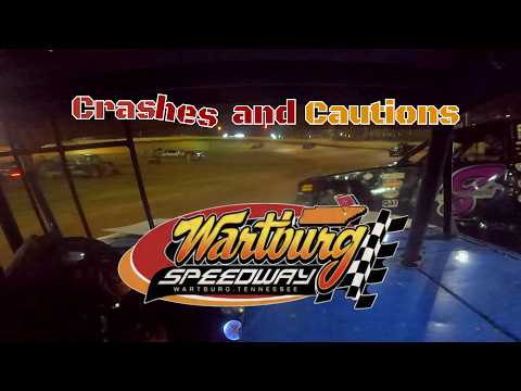 Dirt Track Crashes and Cautions at Wartburg Speedway - Street Stock - 2024/2025 (Crash Compilation)
