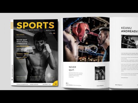 Sports Magazine Cover Examples