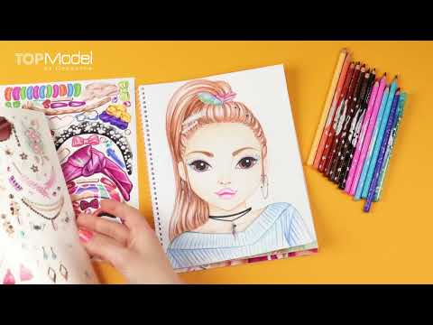 TOPModel Make Up Malbuch Trend Look Spring 2023 