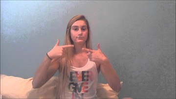 Katie Spicer Sign Language Lesson 2 Assignment 1