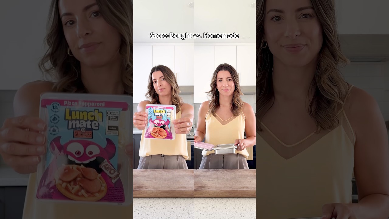 Store-Bought vs. Homemade Lunchables 🍕