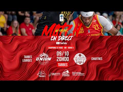 UNION TARBES LOURDES vs CHARTRES - NM1 - Phase 1 - Journée 5.