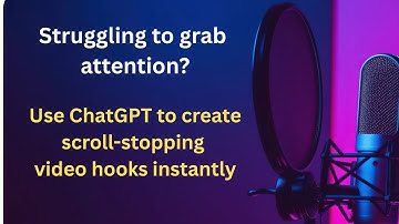 How to Make Video Hook with ChatGPT - Video Hooks