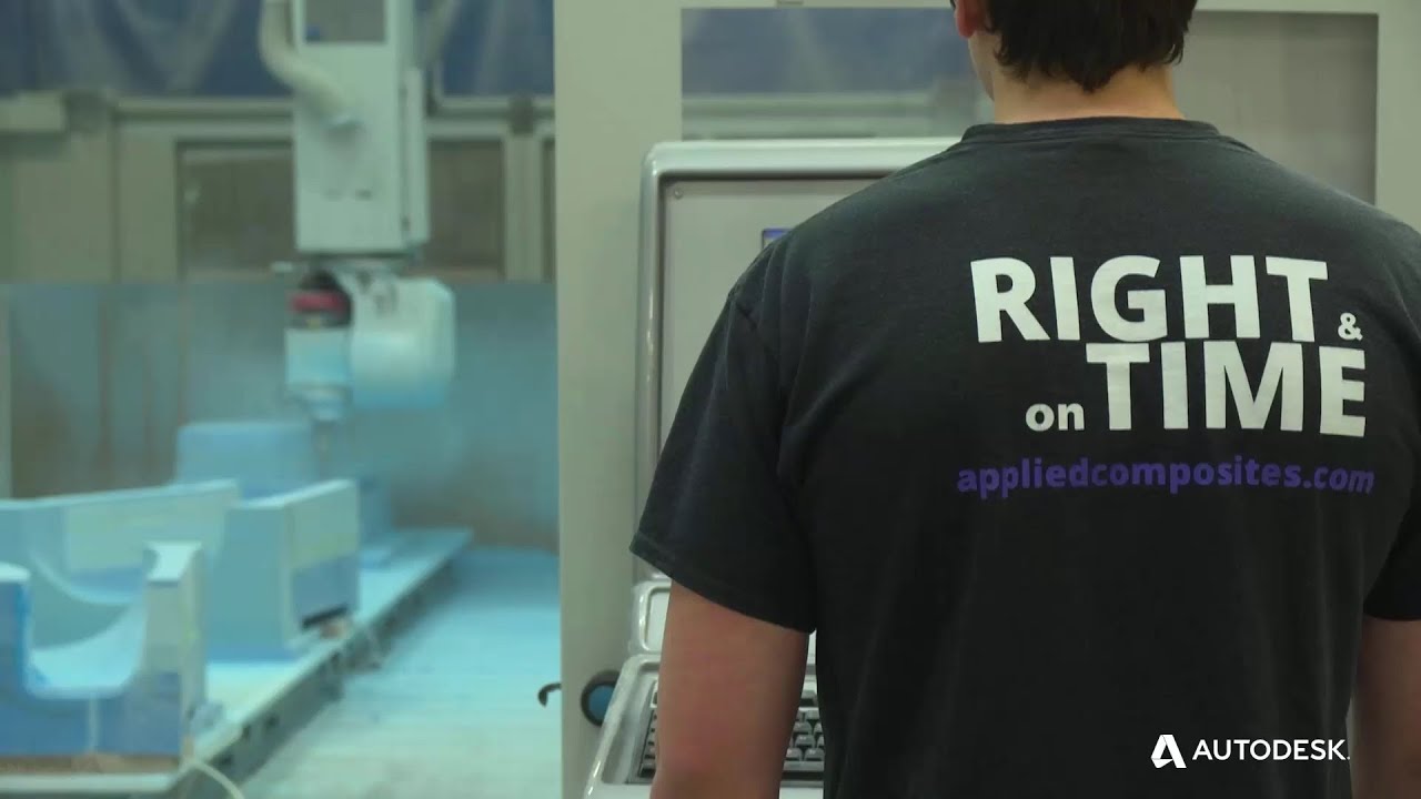 PowerMill Composite Machining at Applied Composites Engineering YouTube