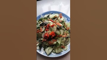 Cách làm gỏi dưa Leo tôm khô đơn giản mà ngon đúng vị miền Tây #shorts
