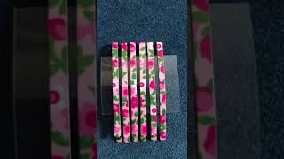 Printed floral boby pins #trending #viral #shorts #fashion #beauty #girl  #hairaccessories #makeup