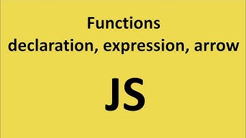 Javascript часть№ 5 Function функции в javascript (declaration, expressions, arrow)